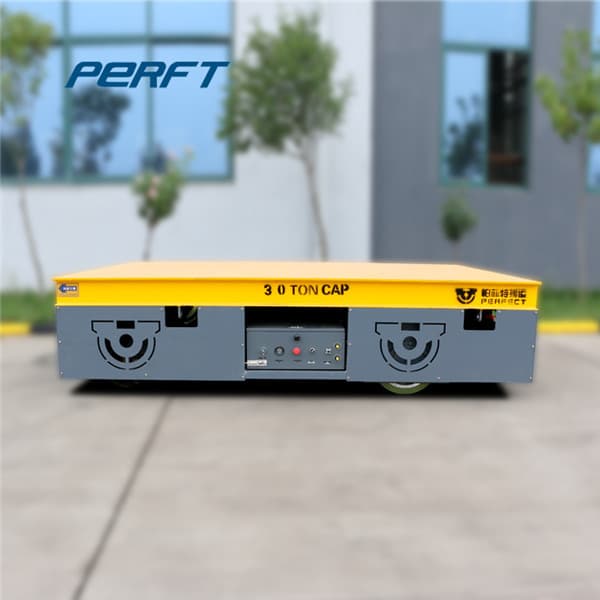 trackless transfer trolley with railings 20t